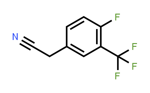 2-[4-fluoro-3-(trifluoromethyl)phenyl]acetonitrile