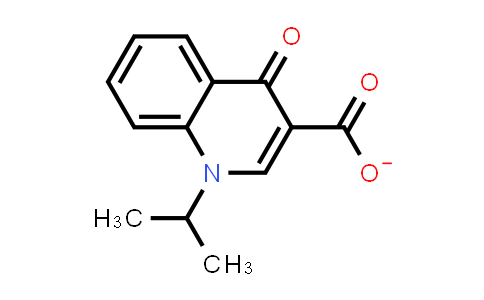 4-oxo-1-propan-2-yl-3-quinolinecarboxylate