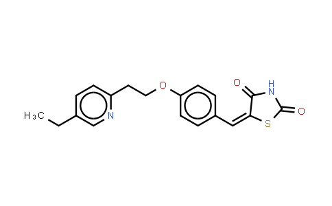 5-{4-[2-(5-Ethyl-2-pyridinyl)ethoxyl]benzyldene}-2,4-thiazolidinedione