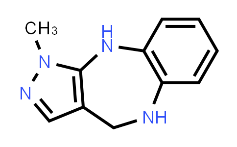 1-Methyl-1,4,5,10-tetrahydrobenzo[b]pyrazolo[3,4-e][1,4]diazepine