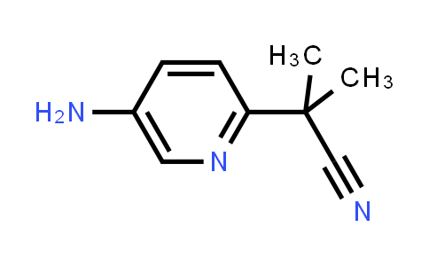 2-(5-Aminopyridin-2-yl)-2-methylpropanenitrile