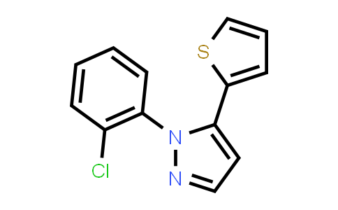 1-(2-chlorophenyl)-5-(thiophen-2-yl)-1H-pyrazole