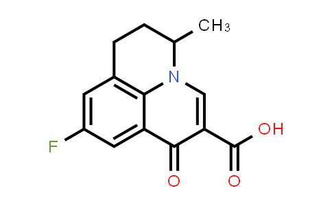 9-Fluoro-5-methyl-1-oxo-1,5,6,7-tetrahydropyrido[3,2,1-ij]quinoline-2-carboxylic acid