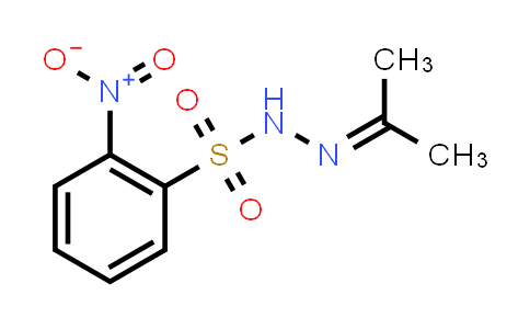 2-nitro-N-(propan-2-ylideneamino)benzenesulfonamide