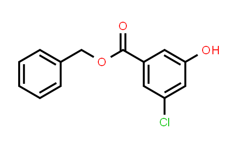 3-chloro-5-hydroxybenzoic acid (phenylmethyl) ester