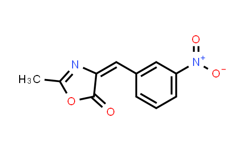 2-Methyl-4-[(3-nitrophenyl)methylene]-5(4H)-Oxazolone