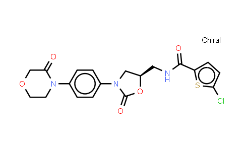 2-Thiophenecarboxamide,5-chloro-N-[[(5R)-2-oxo-3-[4-(3-oxo-4-morpholinyl)phenyl]-5-oxazolidinyl]methyl]-
