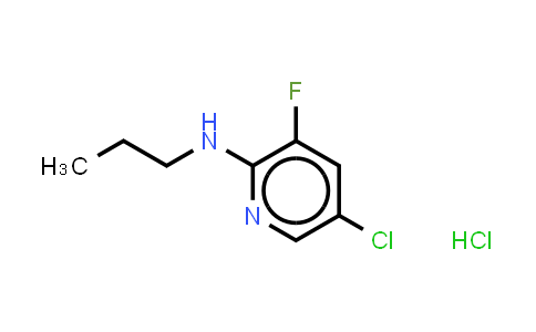 5-Chloro-3-fluoro-2-(N-propylamino)pyridine, HCl