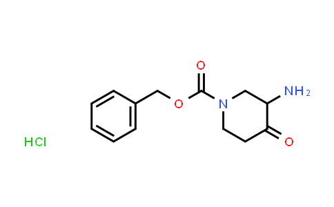 Benzyl3-amino-4-oxopiperidine-1-carboxylate hydrochloride