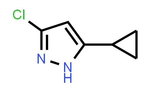 3-Chloro-5-cyclopropyl-1H-pyrazole