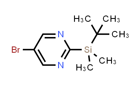 (5-bromo-2-pyrimidinyl)-tert-butyl-dimethylsilane