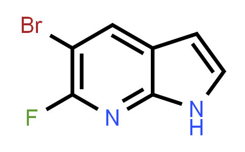 5-bromo-6-fluoro-1H-pyrrolo[2,3-b]pyridine