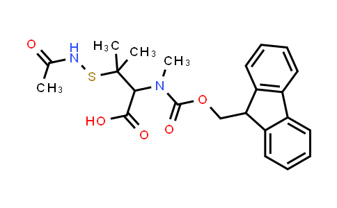 3-(acetamidothio)-2-[[9H-fluoren-9-ylmethoxy(oxo)methyl]-methylamino]-3-methylbutanoic acid