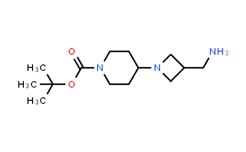 4-[3-(aminomethyl)-1-azetidinyl]-1-piperidinecarboxylic acid tert-butyl ester