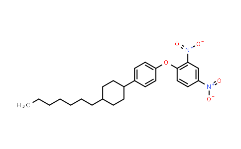 1-(4-(4-heptylcyclohexyl)phenoxy)-2,4-dinitrobenzene