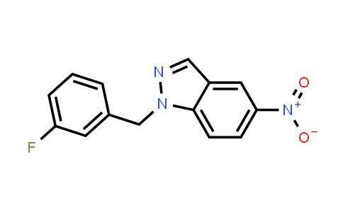 1-(3-fluorobenzyl)-5-nitro-1H-indazole