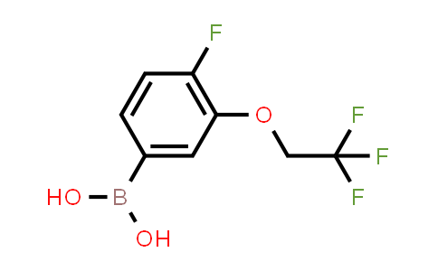 (4-Fluoro-3-(2,2,2-trifluoroethoxy)phenyl)boronic acid