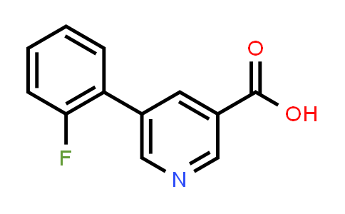 5-(2-fluorophenyl)-3-pyridinecarboxylic acid