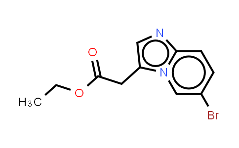 Ethyl 2-(6-bromoimidazo[1,2-a]pyridin-3-yl)acetate (Related Reference)