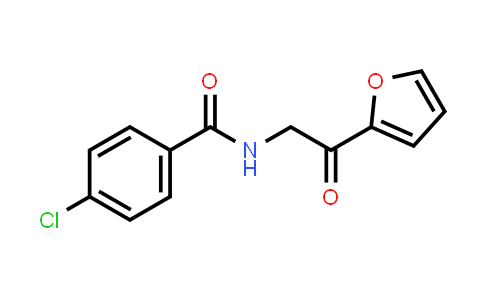 4-Chloro-N-[2-(furan-2-yl)-2-oxoethyl]benzamide