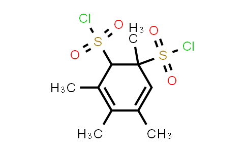 1,3,4,5-tetramethylcyclohexa-3,5-diene-1,2-disulfonyl chloride