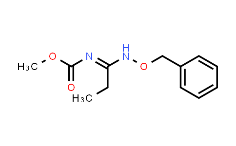 (NE)-N-[1-(phenylmethoxyamino)propylidene]carbamic acid methyl ester