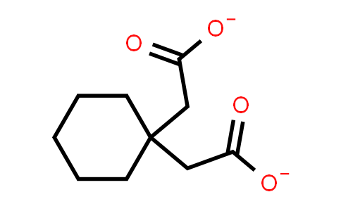 2-[1-(carboxylatomethyl)cyclohexyl]acetate