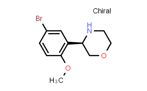 (R)-3-(5-bromo-2-methoxyphenyl)morpholine