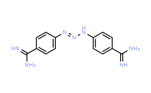 4-[2-(4-carbamimidoylphenyl)iminohydrazinyl]benzenecarboximidamide