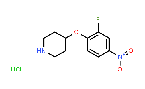 4-(2-Fluoro-4-nitrophenoxy)piperidine hydrochloride