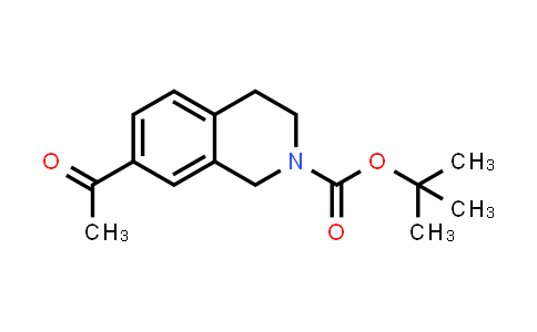 tert-Butyl 7-acetyl-3,4-dihydroisoquinoline-2(1H)-carboxylate