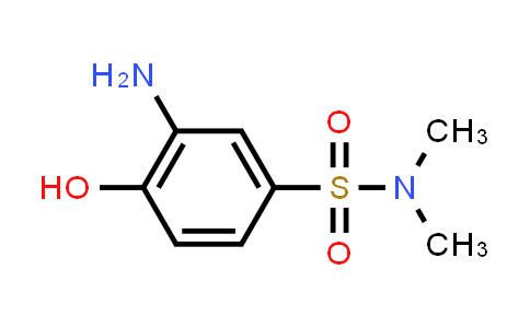 3-Amino-4-hydroxy-N,N-dimethylbenzenesulphonamide