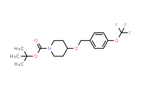 tert-butyl 4-(4-trifluoromethoxybenzyloxy)piperidine-1-carboxylate