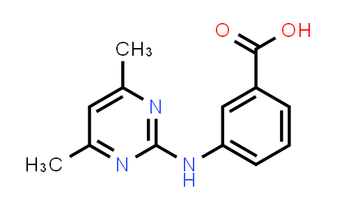 3-[(4,6-Dimethylpyrimidin-2-yl)amino]benzoic acid