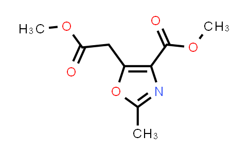 Methyl 5-(2-methoxy-2-oxoethyl)-2-methyloxazole-4-carboxylate