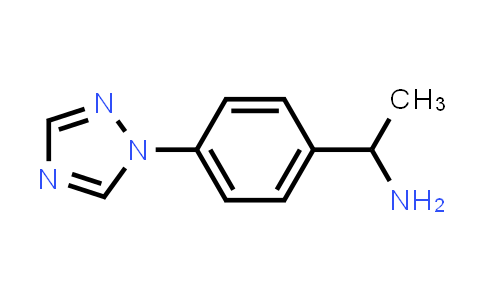 1-(4-(1H-1,2,4-Triazol-1-yl)phenyl)ethanamine