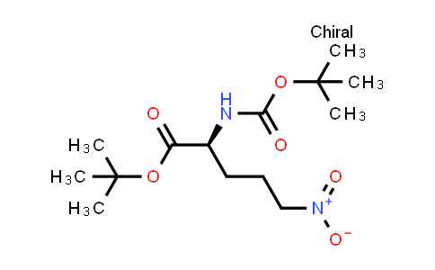(S)-tert-butyl 2-((tert-butoxycarbonyl)aMino)-5-nitropentanoate