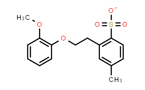 2-[2-(2-methoxyphenoxy)ethyl]-4-methylbenzenesulfonate