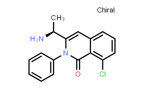 3-[(1S)-1-aminoethyl]-8-chloro-2-phenyl-1(2H)-Isoquinolinone