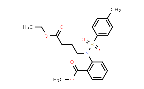 Methyl 2-[(3-ethoxycarbonyl-propyl)-(toluene-4-sulfonyl)-amino]-benzoate