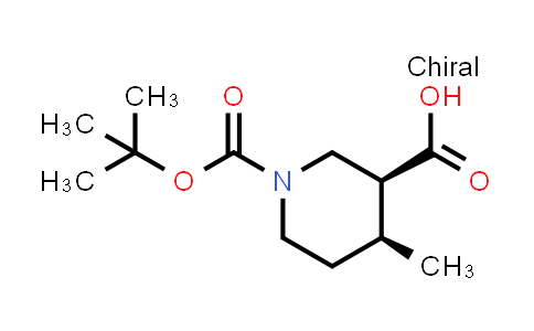 Cis-1-(tert-butoxycarbonyl)-4-methylpiperidine-3-carboxylic acid