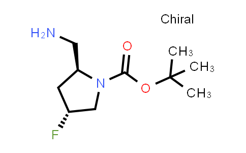 (2S,4R)-tert-Butyl 2-(aminomethyl)-4-fluoropyrrolidine-1-carboxylate