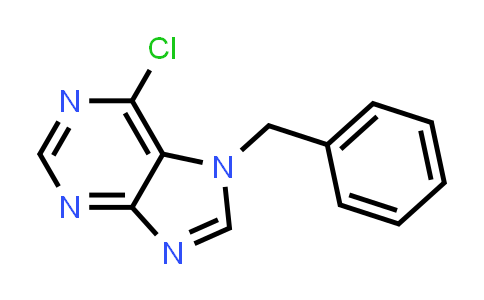 6-chloro-7-(phenylmethyl)purine