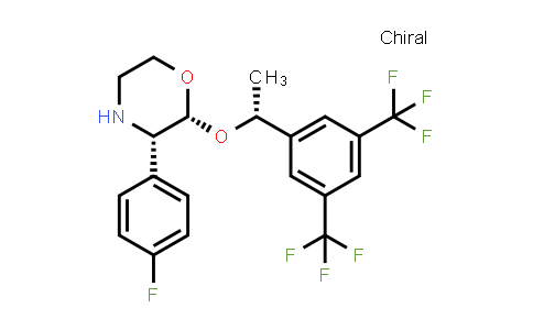 (2R,3S)-2-[(1R)-1-[3,5-bis(trifluoromethyl)phenyl]ethoxy]-3-(4-fluorophenyl)morpholine