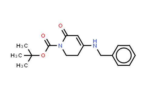 tert-butyl&nbsp;4-(benzylamino)-2-oxo-5,6-dihydropyridine-1(2H)-carboxylate