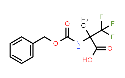 3,3,3-trifluoro-2-methyl-2-(phenylmethoxycarbonylamino)propanoic acid