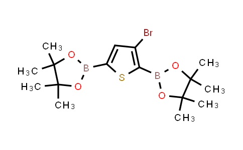 2,2'-(3-Bromothiophene-2,5-diyl)bis(4,4,5,5-tetramethyl-1,3,2-dioxaborolane)
