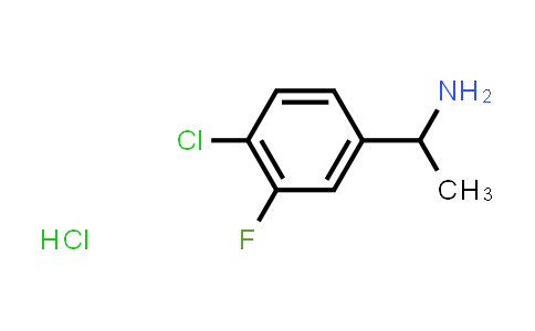 1-(4-chloro-3-fluorophenyl)ethanamine hydrochloride
