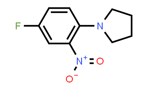 1-(4-fluoro-2-nitrophenyl)pyrrolidine