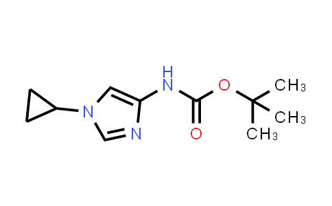 tert-Butyl (1-cyclopropyl-1H-imidazol-4-yl)carbamate